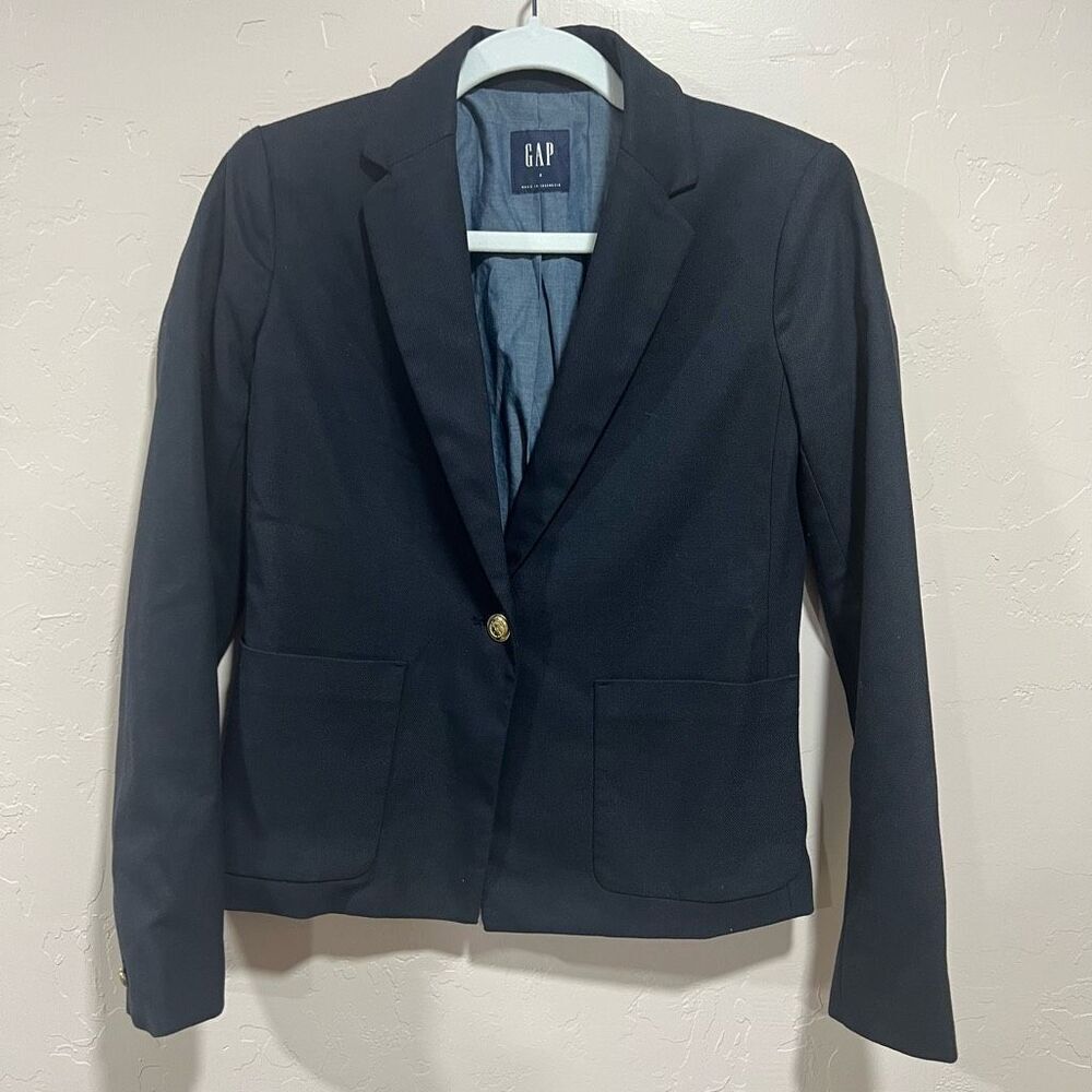 Navy Blue Gap Blazer